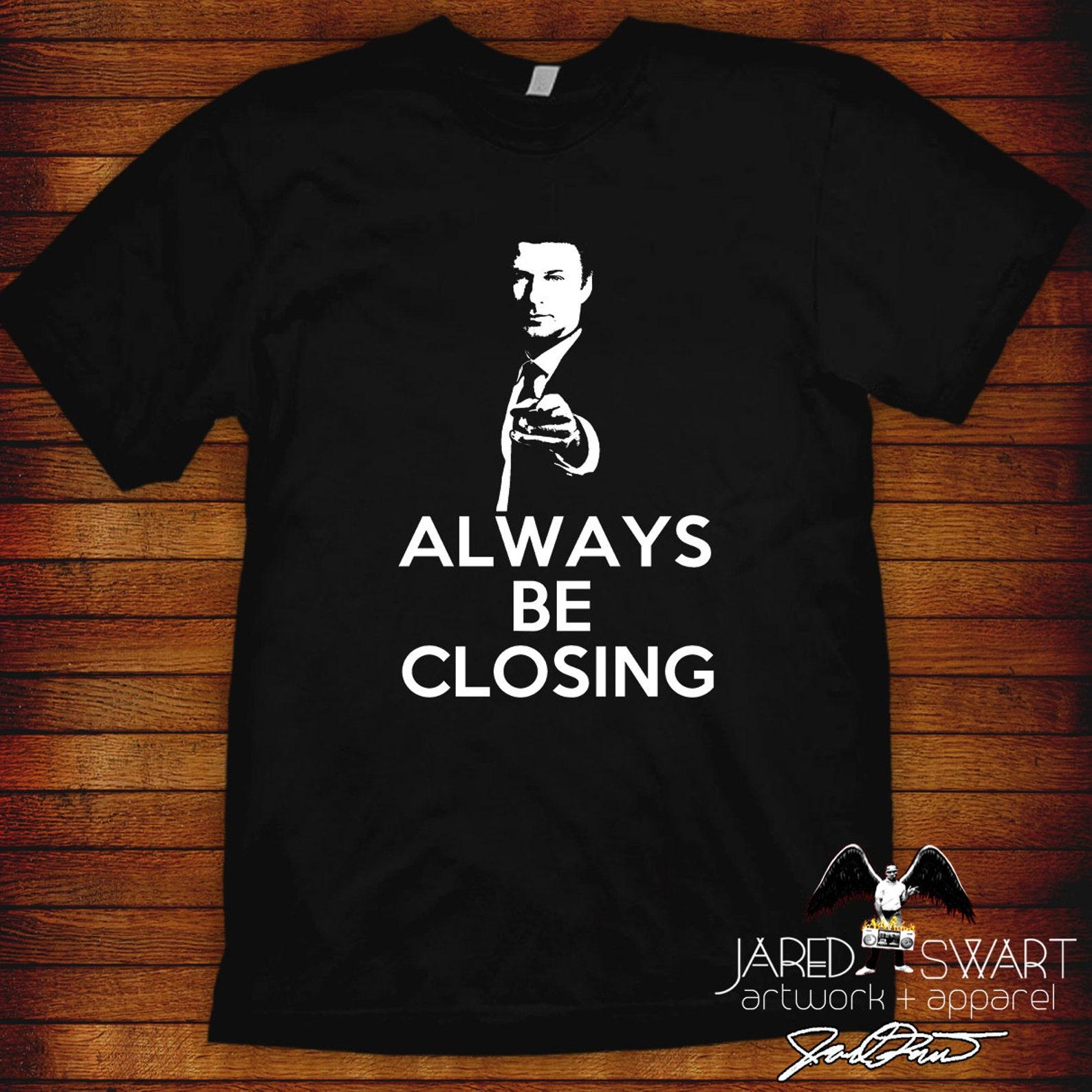 Glengarry Glen Ross T shirt: Always Be Closing, Sales Movie Tee 2XL