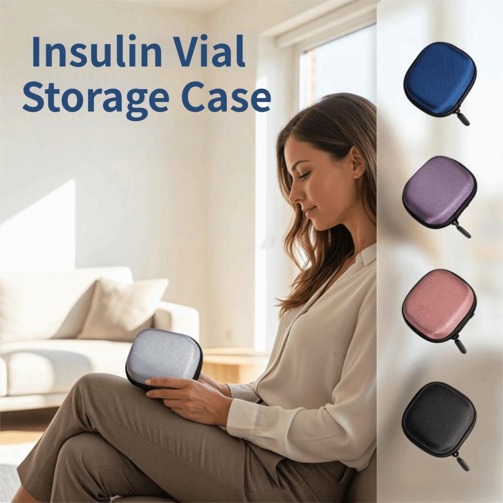 Waterproof Insulin Vial Storage Case 3ML Insulin Organizer  Diabetes Care