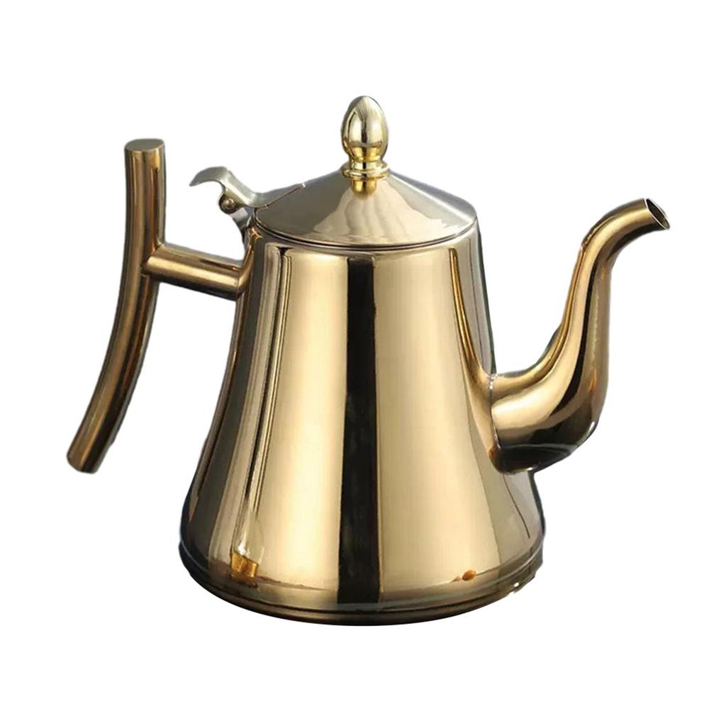 Kitchen Stainless Steel Teapot Infuser Coffee Pot Induction Cooker Kettle