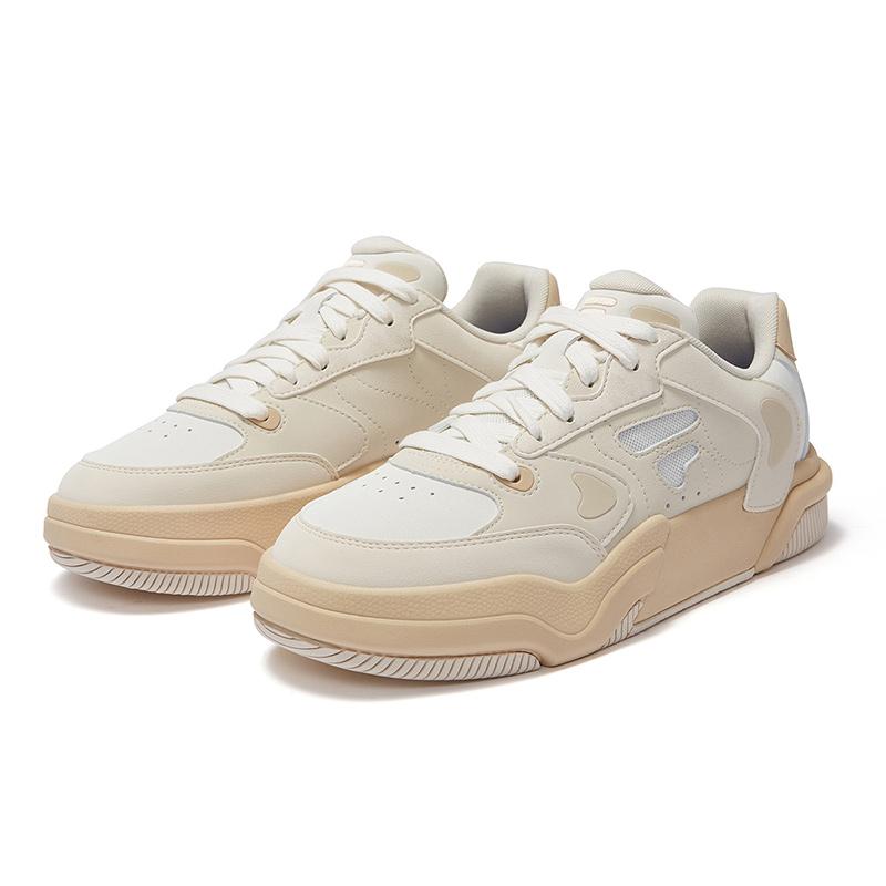 FILA Fusion Grind Skate Shoes Fashion Versatile Low Top Women sneaker Yellow White T12W442309FTS