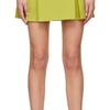 Bottega Veneta High Waist Pleated Mini Skirt Women's 688744V0B207275