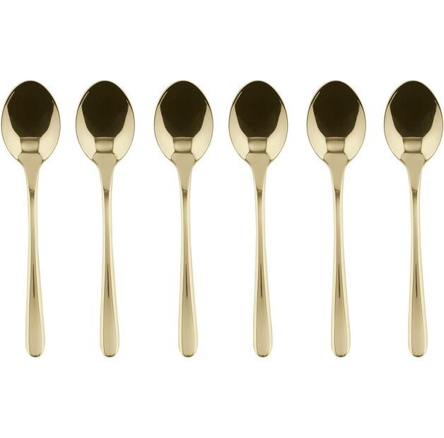 Set of Champagne Spoons Sambonet Taste, PVD, 6 Pcs (52553PA7)