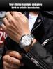 CURREN 8452 Men's Steel Band Waterproof Quartz Business Watch