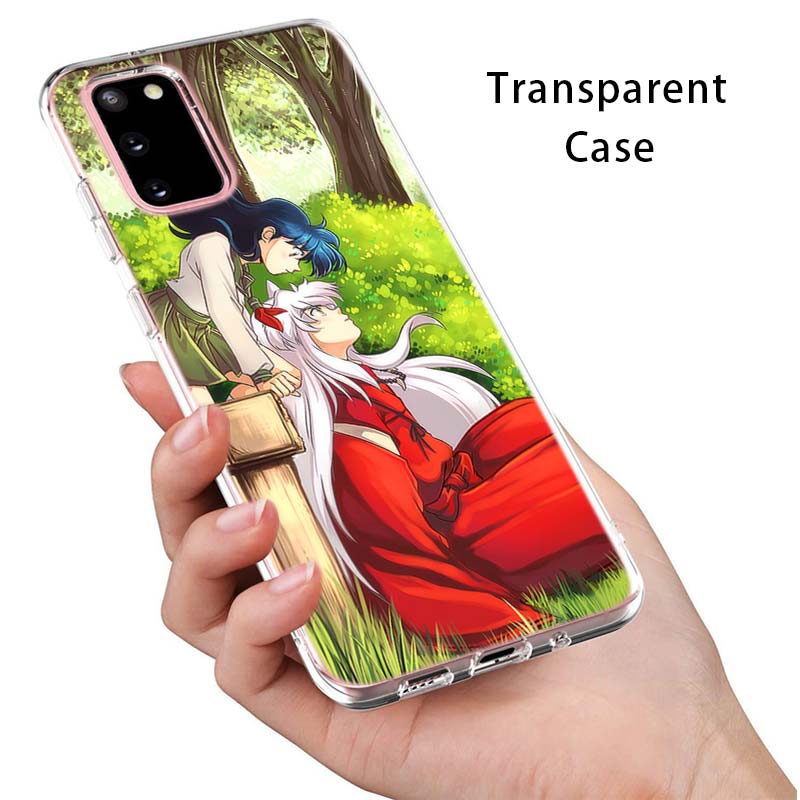 Cartoon Anime Inuyasha Für Samsung Galaxy S22 Pro S21 S20 FE Ultra S10 S10E Lite S9 S8 Plus S7 S6 Rand weiche Telefon Fall