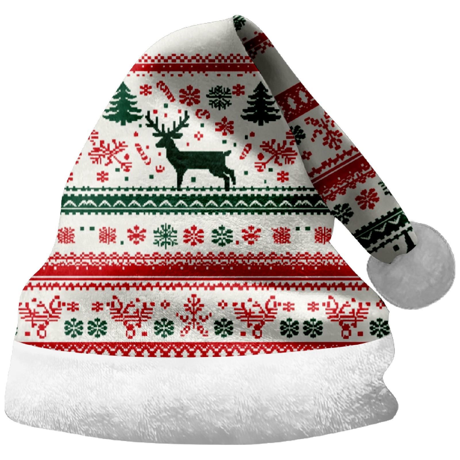 

Забавные рождественские шапки, товары для рождественской вечеринки, праздничные шапки S арбуз красный