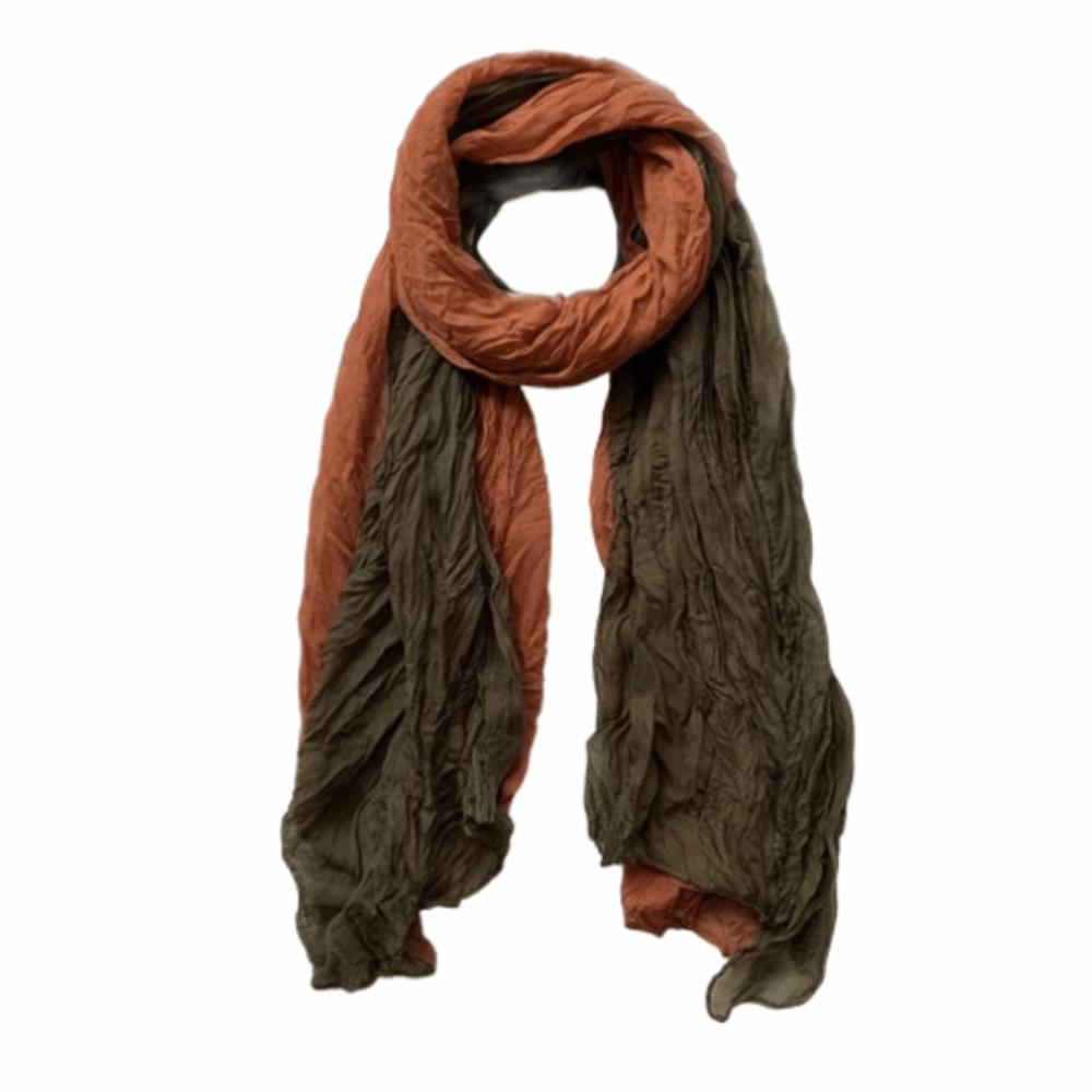 Bohemian Women's Long Pleated Shawl Windproof Long Hijab Scarf Bandana Shawl Wraps Outdoor Use