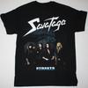 Vtg Savatage Kapela Těžká Bavlna Černá Plná Velikost Unisex PS32 Unisex Tričko