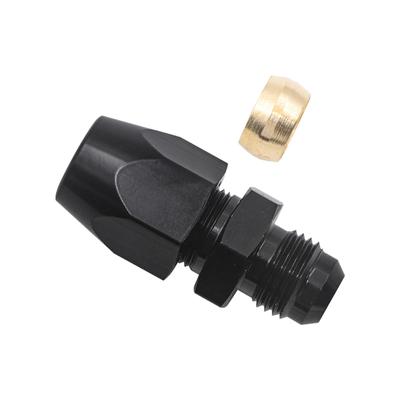 Fuel Adapter Fitting 6 AN To 3/8 Inch Quick Connect Disconnect Fuel Hardline Tube Fitting for Refueling System