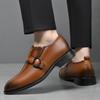 Fashion Pointed Men Dress Shoes Slip-On Formal Shoes Casual New Men Business Leather Shoes Classic Man Oxfords Wedding Party Loafers