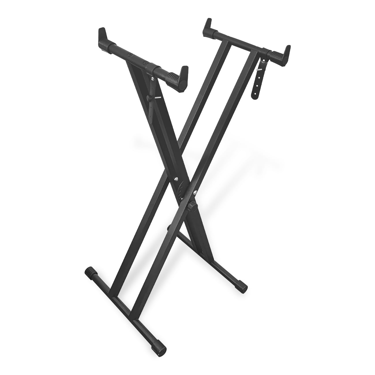 

[Improved Version] Longeye Electronic Piano Stand, Keyboard Piano Stand, Foldable, X-Shaped, Height Adjustable, 88 Keys, 61 Keys, Compact Storage