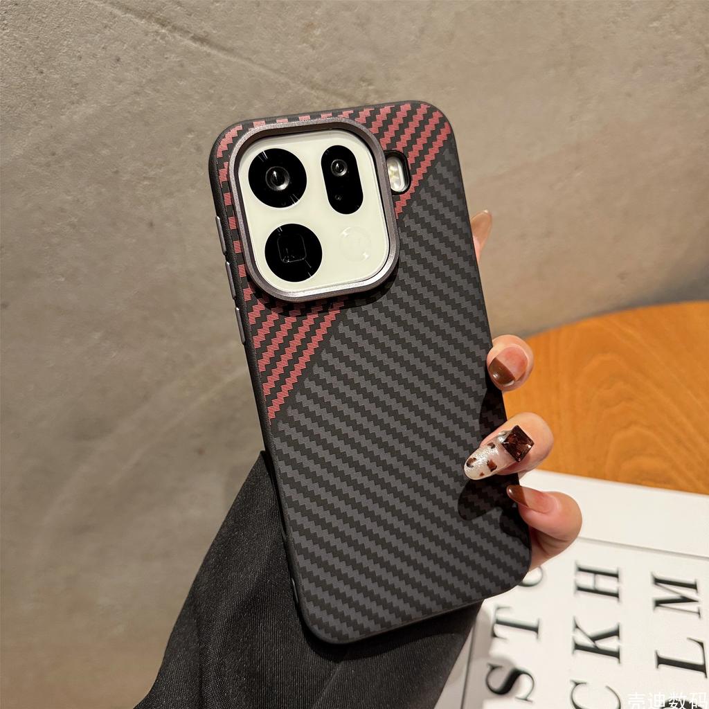 Case For OPPO Find X9 Pro Magnetic Carbon Fiber Anti Fingerprint Anti Fall Protect Case For OPPO Find X9 Shell Shockproof Bumper