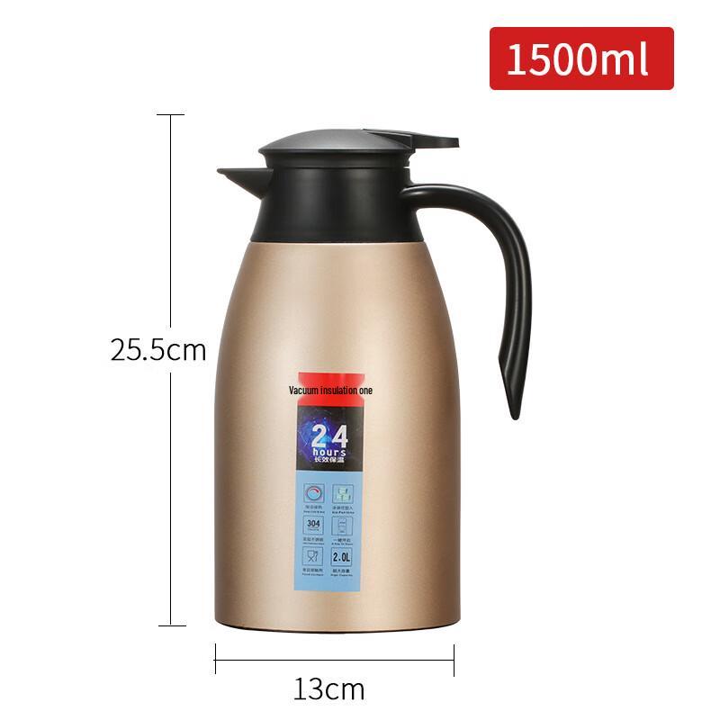 YuZhou 304 Stainless Steel Insulated Thermos Kettle