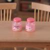 Mini 3D Jam Can DIY Kitchen Scene Keychain Pendant Resin Ornament