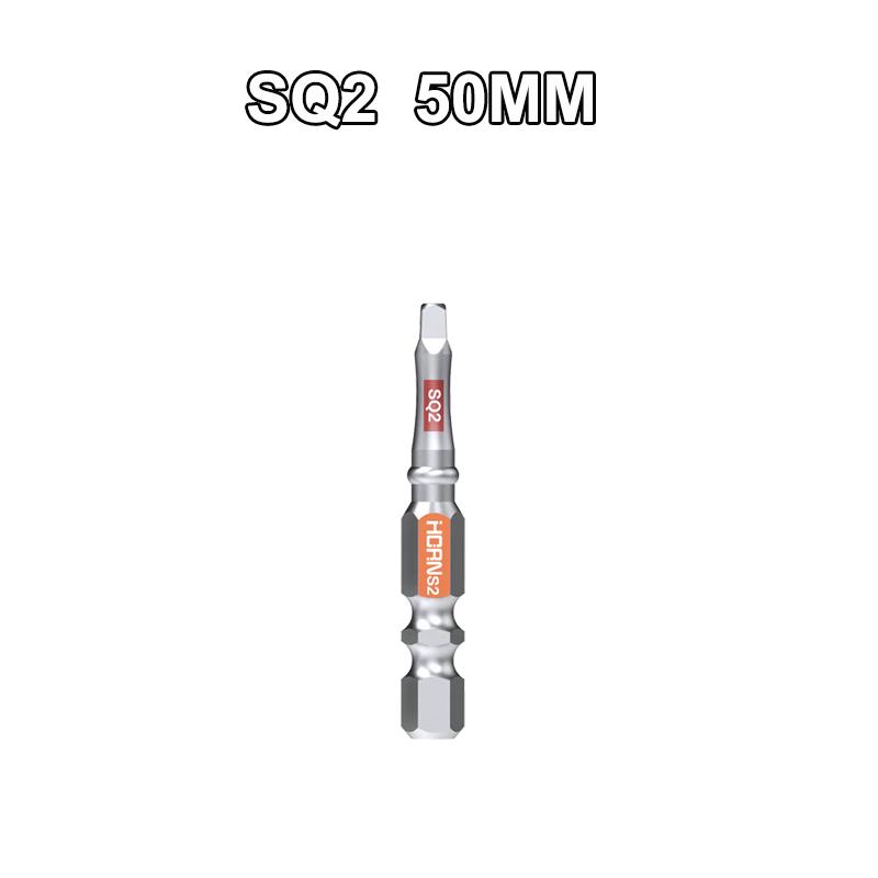 PH2 T20 T25 SQ2 Cross Screwdriver Non-slip  Magnetic Batch Head Hardness Drill Bit Screw Driver Hand Tools 50/75/100/150MM