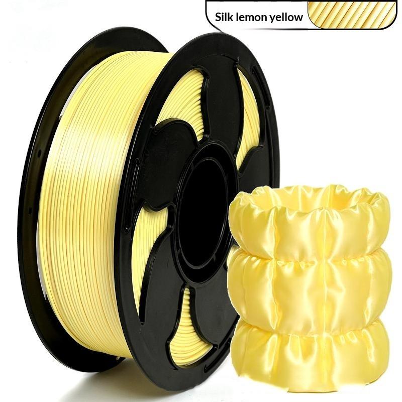 1 kg Hedvábné Duhové Pla Filament 1,75 mm Lesklý Vícebarevný Filament pro 3D Tiskárnu Rychlá Změna Barvy +/-0,03 mm 1 kg Cívka