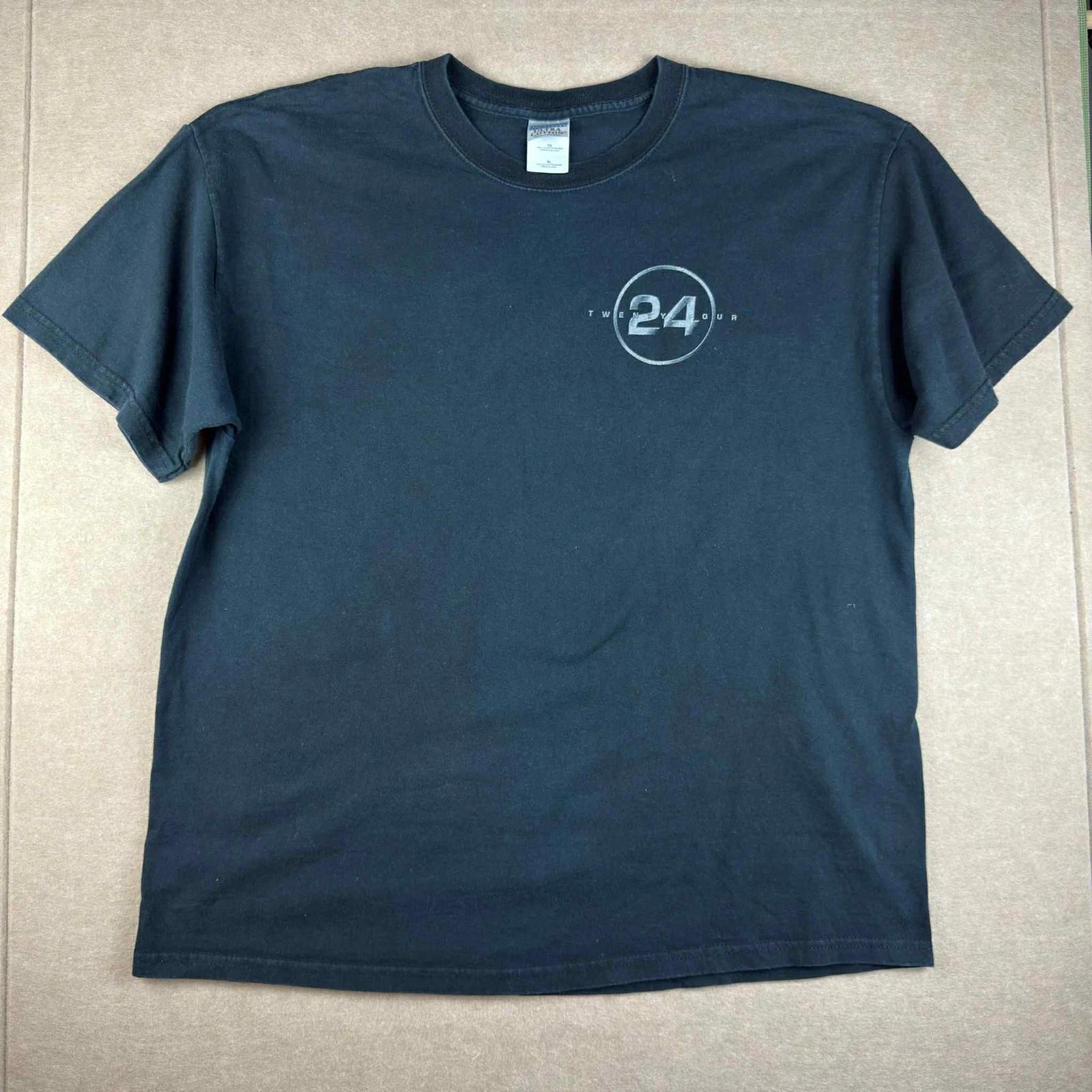 

Y2K Gildan T-Shirt Men’s XL Black 24 TV Show Jack Bauer “Jack’s Back” Promo Tee S