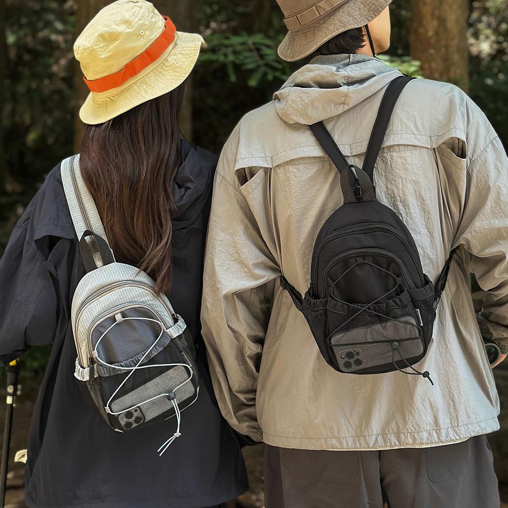 Breast bag women's lightweight outdoor travel mini dual-purpose small backpack sports cycling boys backpack