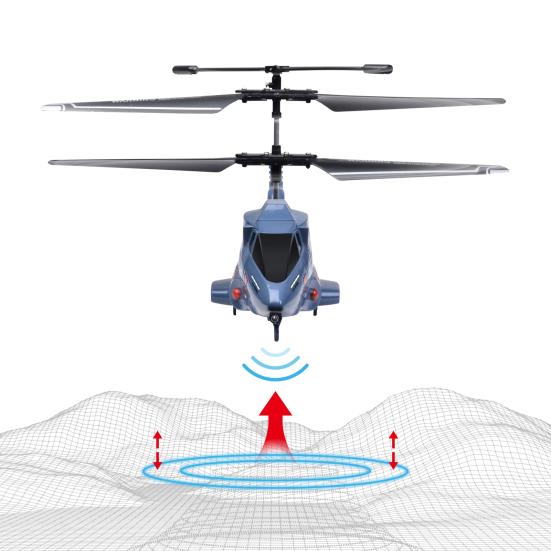 Remote Control Helicopter Hold 2.4GHz RC Aircraft 4 Channel High Low Speed Indoor