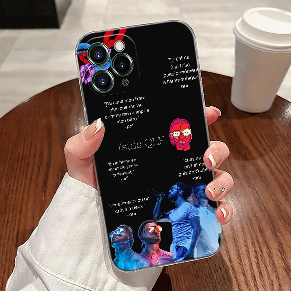 Singer PNL QLF Rapper Heart Case For Apple iPhone 18 17 16 15 14 13 12 11 Pro Max 16 Plus 16E 17Air 17Pro Phone Cover Silicon Funda