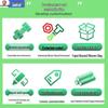 Guwanji 304 Stainless Steel Phillips Flat Head Screws M2-M6
