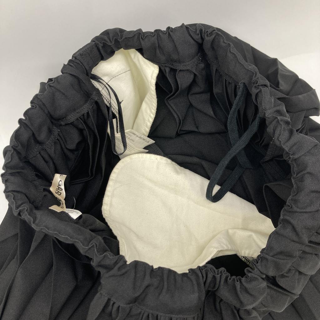 COMMEdesGARCONS GF-S002 AD2020 Black Pleated Skirt Skirt S blackUsed
