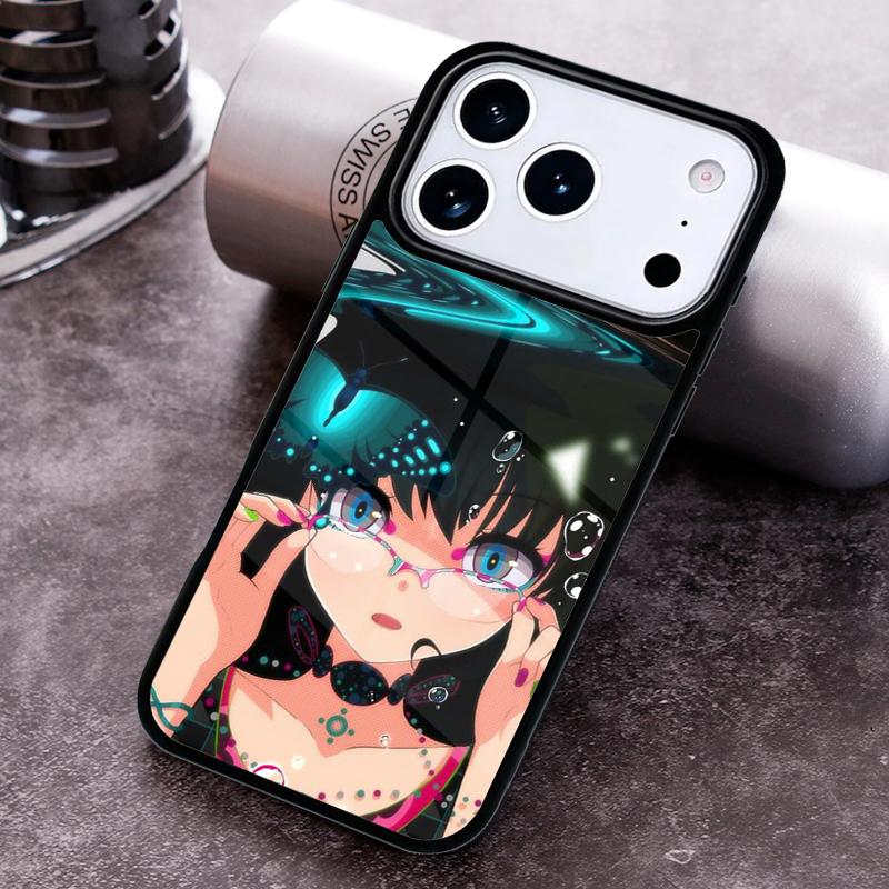 Cute Girl Glitch Animation Phone Case For iPhone 17 16 15 14 13 12 11 Pro Max Plus 17Air Soft Silicone Cover