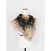 Shop   Women S 25fw Korean Mini Belt Pattern Square Scarf Black Drn wSc 0875