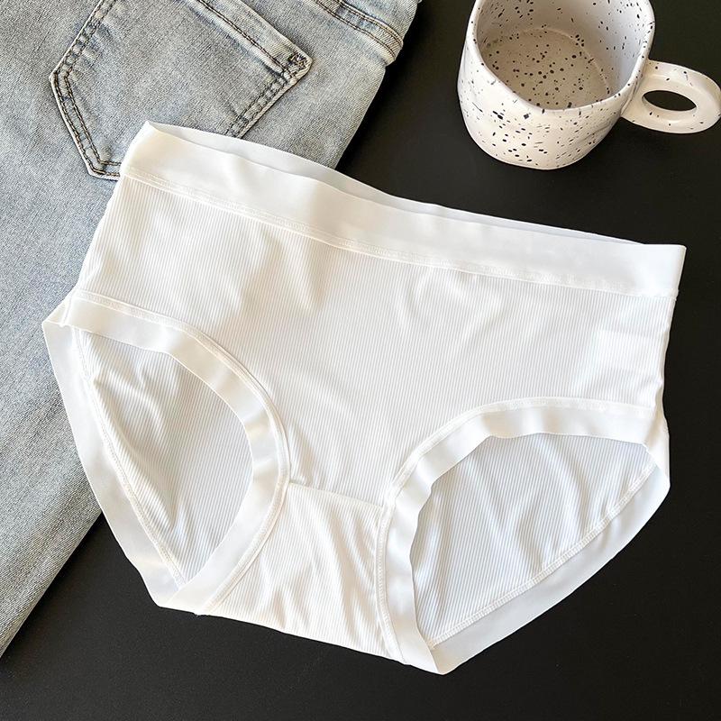 Sommer Eis Seide Nahtlos Nude Gefühl Atmungsaktiv Schnelltrocknend Dünn Damen Shorts
