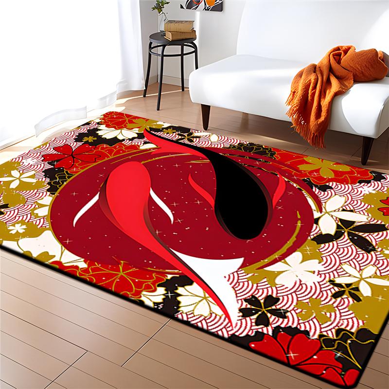 Moderní čínské Tai Chi Bagua Yin Yang Koberec do obývacího pokoje Koberec pro děti Play Home Deco Floor Mats E-sports Židle Koberce