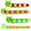 Cotton Math Tracing Counting for Intelligent Improvement Multiple Type Optional Color Sorting for Kids