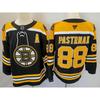 Mens NHL Team USA Hockey Jersey Premium Embroidered Retro Style Long Sleeve Sport Shirt