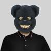 Realistic Bloody Plush Bunny Mask Scary Bloody Bear Mask Halloween Mask  Ghost Festival