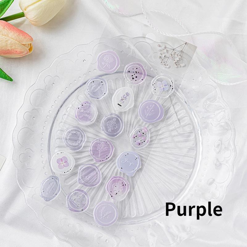 Vintage vosková pečeť Razítka Samolepky DIY Scrapbooking Plánovač deníku Dekorace Psací potřeby Obálky Pečetící štítky