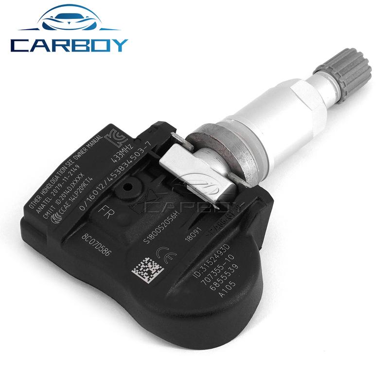 6881890 6855539 Senzor Monitorizare Presiune Anvelope Auto TPMS Pentru BMW Seria 1 2 3 4 X1 X2 X5 X6 M3 M4 Mini Cooper Decapotabilă Countryman