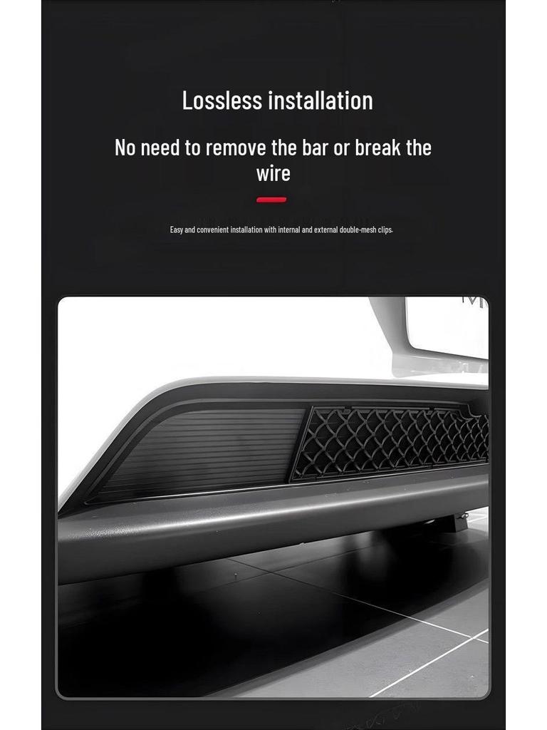 Insect Screen for Tesla Model Y, 3, YL Front Grille Air Intake (2025 Models)