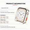Bumper Soft Silicone Case For Apple Watch Ultra 11 10 9 8 7 6 SE 5 Anti-drop Shockproof Matte Cover For iwatch 49mm 41mm 42mm 46mm 40mm 44mm 45mm