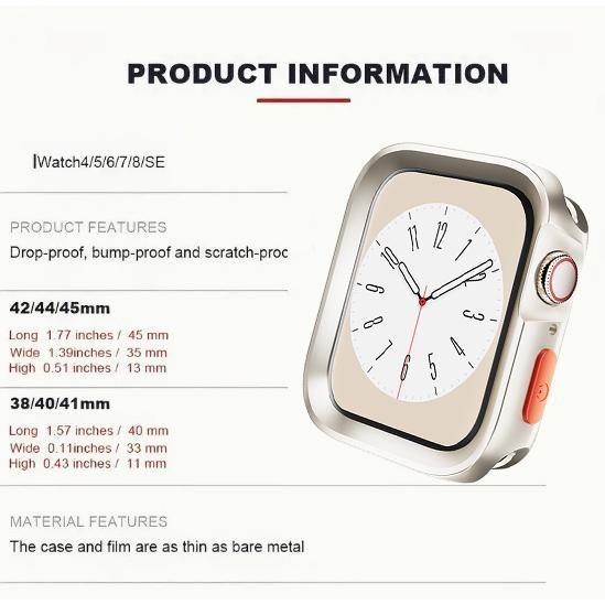Bumper Soft Silicone Case For Apple Watch Ultra 11 10 9 8 7 6 SE 5 Anti-drop Shockproof Matte Cover For iwatch 49mm 41mm 42mm 46mm 40mm 44mm 45mm