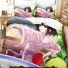 Anime Saekano Megumi Kato Bedding Set 3D Printed Suitable For Bedroom Duvet Cover Set With Pillowcases Kids Home Textile