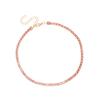 Ins Minimal Rhinestone Choker Necklace, Trendy Elegant Stackable Clavicle Chain for Women