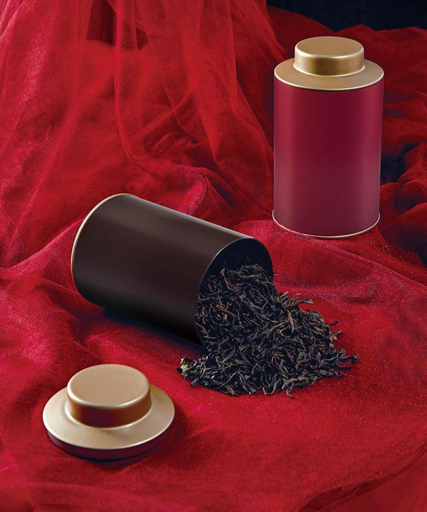 New Metal Tinplate Coffee Storage Round Tea Pot Jars Sugar Bowl Spices Condiment Pots Container with Sealed Lid Home Accessories