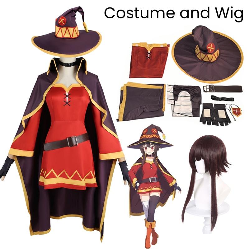 Anime KonoSuba Megumin Cosplay Costume Classical