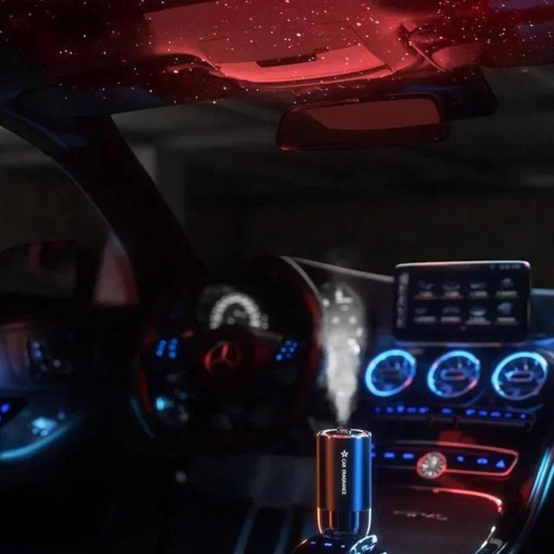 Odorizant de parfum pentru mașină, ulei esențial, difuzor de parfum, distribuitor de mirosuri, reîncărcabil prin USB, parfum pentru aromaterapie