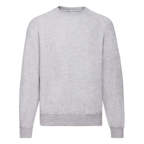 Fruit of the Loom Unisex Adult Classic Plain Raglan Sweatshirt