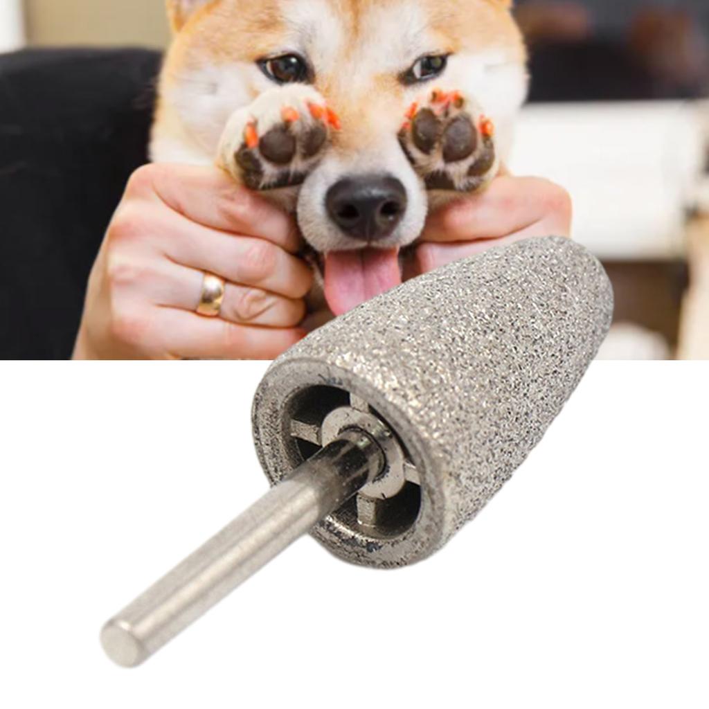 1 Stück/5 Stück Katze Hunde Haustier Nagel Schleifer Genießen Sie austauschbare Köpfe für komfortables Trimmen Perfekt für die Haustiernagelpflege