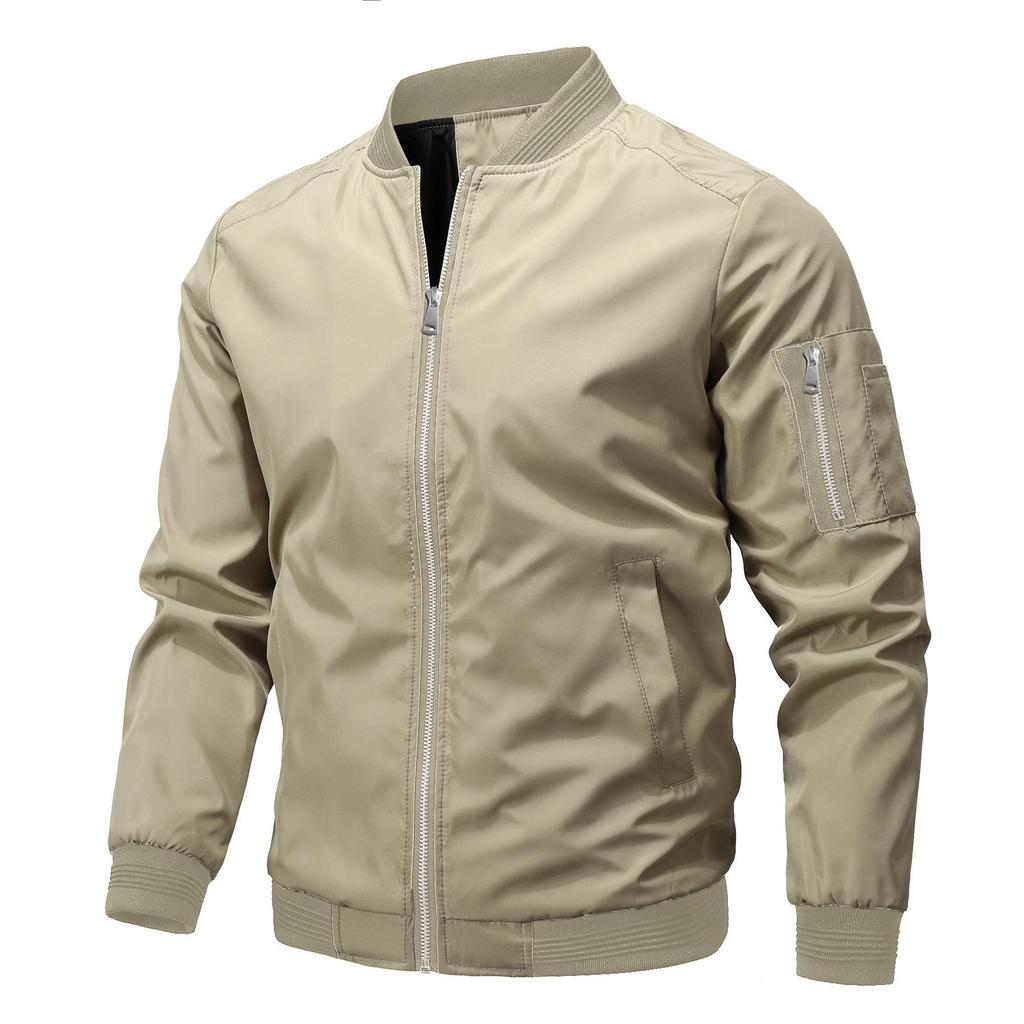 Men's European Slim Fit Baseball Jacket - Spring/Autumn