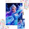 Diamonds Full Diamond Elsa Art Painting Kit Diamond Painting Home Decor Winter MagicSparkle IcePrincessCraft