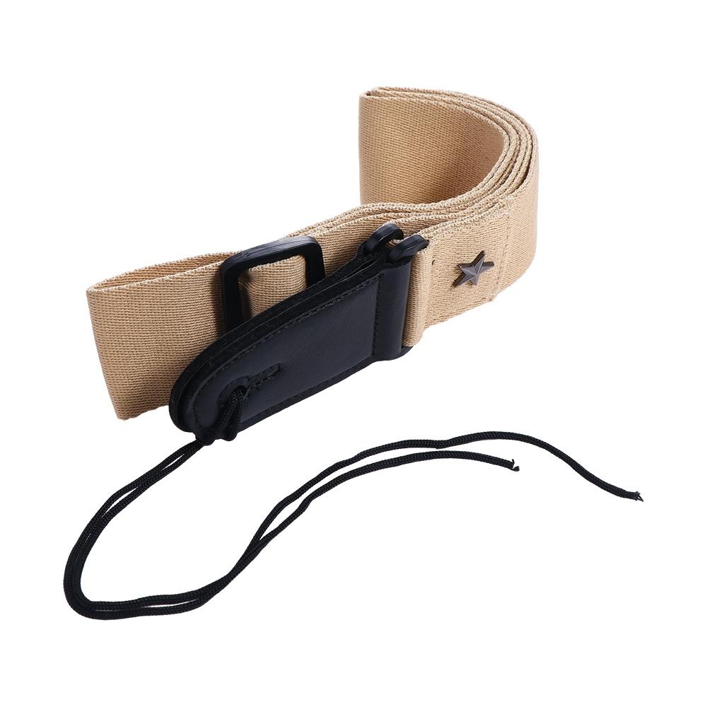 With Guitar Pick Pocket Electric Guitar Cross Bass Strap Bass Belts Guitar Strap Guitar Belts Guitar Shoulder Belt Ends Strap