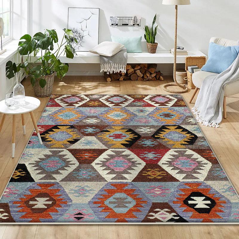 Morocco Luxury Carpets for Living Room 200x300CM Room Decoration Aesthetic Easy Cleaning Rugs Bedroom Bedside Antiskid Floor Mat
