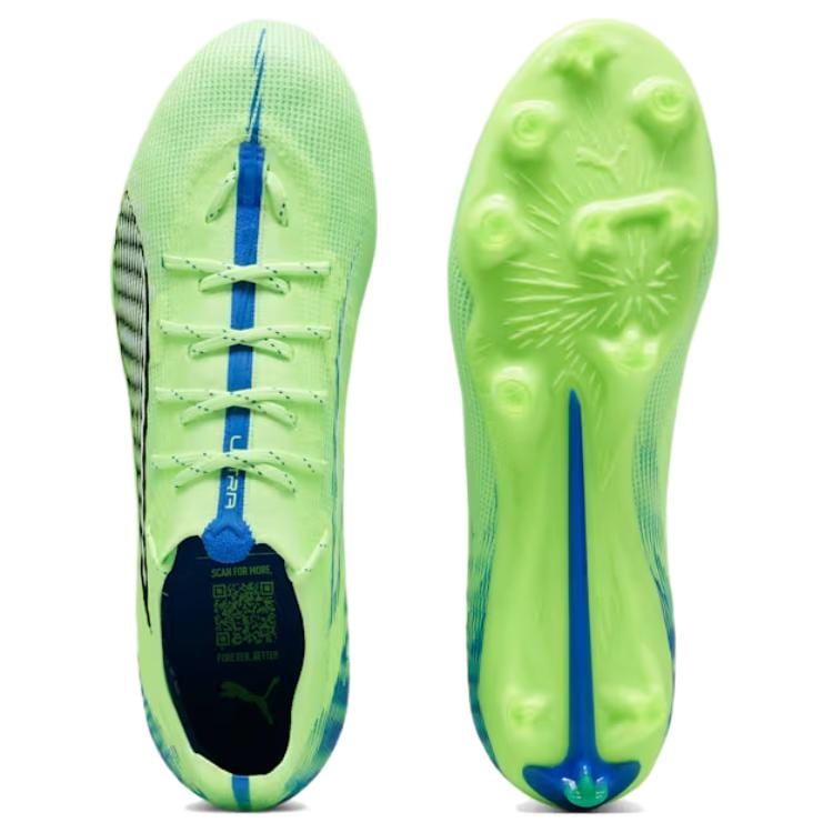 PUMA Soccer Shoes Men's Green Blue 107685-03