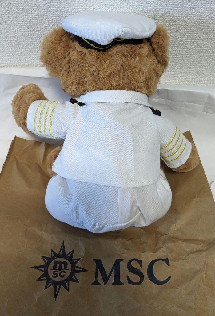 [USED] MSC Bellissima Official Teddy Bear